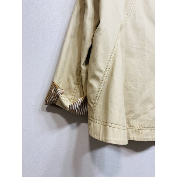 Sundance Cream Jacket Women’s Size 14 Business Casual Blazer 100% Cotton Shell - Picture 7 of 10